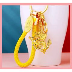 Móc khóa rồng vàng, móc khóa 12 con giáp