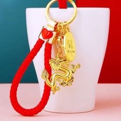 Móc khóa rồng vàng, móc khóa 12 con giáp