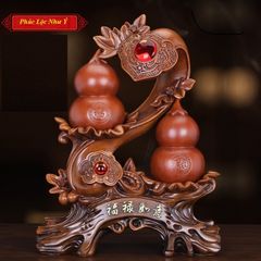 Tượng trang trí decor phòng khách, quà tặng hình hồ lô nhiều mẫu