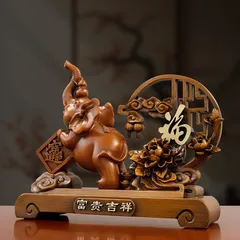 Tượng VOI PHÚ QUÝ CÁT TƯỜNG, tượng trang trí decor nhà cửa cao cấp