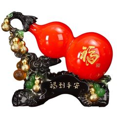 Tượng trang trí decor phòng khách, quà tặng hình hồ lô nhiều mẫu