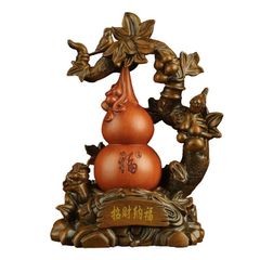 Tượng trang trí decor phòng khách, quà tặng hình hồ lô nhiều mẫu