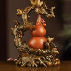 Tượng trang trí decor phòng khách, quà tặng hình hồ lô nhiều mẫu