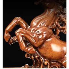 Tượng ngựa mã đáo thành công cao 22 cm