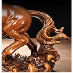 Tượng ngựa mã đáo thành công cao 22 cm