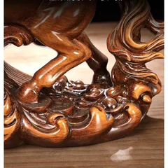 Tượng ngựa mã đáo thành công cao 22 cm