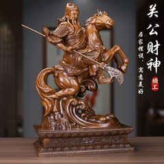 Tượng phong thủy quan công cưỡi ngựa, trang trí, decor nhà cửa, quà tặng cao cấp