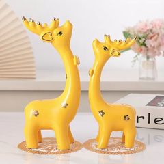 Đôi hươu sứ trang trí nhà cửa, tủ kệ, giá sách, quà lưu niệm cho bạn bè, người thân, quà tặng giáng sinh, quà noel