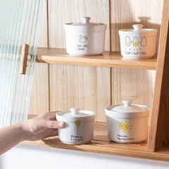 [SIZE LỚN] Cốc chưng yến, hũ chưng yến, cốc sứ, bát sứ có nắp đậy