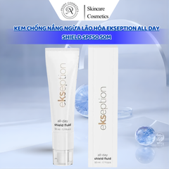 Kem Chống Nắng Ngừa Lão Hóa Ekseption All Day Shield SPF50 50ml - Bảo Vệ Da Khô, Dưỡng Ẩm, Chống Tia UV, Sản Phẩm Nhập Khẩu Từ Tây Ban Nha