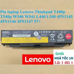 Pin laptop Lenovo Thinkpad Zin T440p T540p W540 W541 L440 L540 45N1145 45N1146 45N1147 57+ 384632