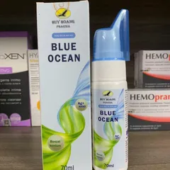 (Chính hãng) Xịt Mũi hỗ trợ sát khuẩn mũi [TPBVSK Blue Ocean BB] - Chai 70ml