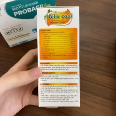 (Chính hãng) Combo Hỗ Trợ Bổ Phế & Men Vi Sinh [TPBVSK Helix Cool + Probacii Care] - 2 Hộp/200ml
