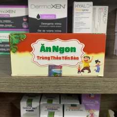 (Chính hãng) Hỗ trợ tăng sức đề kháng [ TPBVSK Ăn Ngon Trùng Thảo Yến Sào] - (H/20 ống)