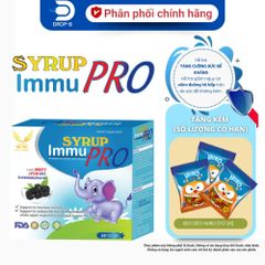(Chính hãng) Hỗ trợ tăng sức đề kháng [TPBVSK SYRUP IMMU PRO] - (H/20 ống x10ml)