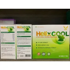 (Chính hãng) Hỗ trợ giảm ho, bổ phế, đau rát họng [TPBVSK HELIX COOL] - H/20 ống x10ml - helixcool - helix