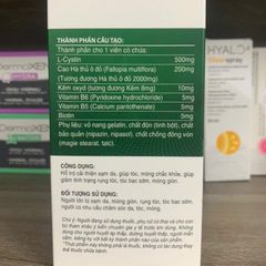 (Chính hãng) Viên Uống Hỗ Trợ Đẹp Da, Tóc, Móng [TPBVSK Ado Biocystine]- H/30 viên