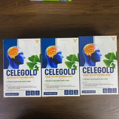 (Chính Hãng) Combo 3 Hộp Hỗ Trợ Hoạt Huyết, Tuần Hoàn Não [3H TPBVSK Celegold] - 3H x 30viên