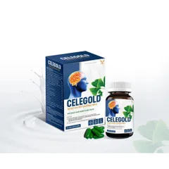 (Chính hãng) Hỗ trợ hoạt huyết, tăng cường tuần hoàn máu não [TPBVSK Celegold]_H/ 30 viên