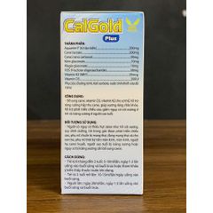(Chính hãng) Bổ sung Vitamin K2D3, Canxi hữu cơ [TPBVSK Calgold Plus VÀNG] - H/20 ống