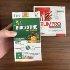 (Chính hãng) Combo Bổ sung Sắt và Hỗ trợ da-móng-tóc [ TPBVSK Ferum Pro + TPBVSK AdoBiocystine] - 2H