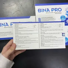 (Chính Hãng) CB 4 Hộp Men vi sinh bào tử lợi khuẩn [TPBVSK BINA PRO] - 4Hx20ốngx10ml