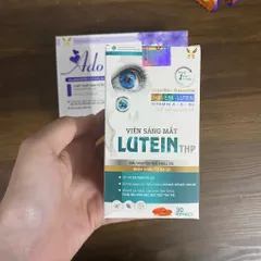(Chính Hãng) Combo Nội Tiết Tố Nữ, Sáng Mắt [1H TPBVSK Ado Prime Tím + 1H TPBVSK Lutein] - 2Hx30viên