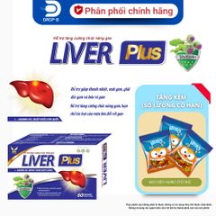 (Chính hãng) Hỗ trợ tăng cường chức năng gan, giải độc gan  [TPBVSK Liver Plus] - H/60 viên