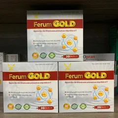 (Chính hãng) Siro hỗ trợ bổ sung sắt hữu cơ [TPBVSK Ferum Gold] - H/20 ống x10ml