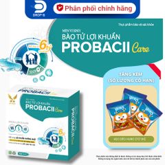 (Chính hãng) Men vi sinh  6 tỷ lợi khuẩn  [TPBVSK Probacii Care]  - H/ 10 ống x10ml