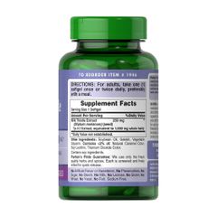Viên uống Thải Độc Gan Milk Thistle Extract 1000mg 180 Viên - Hỗ trợ sức khỏe gan hiệu quả từ Puritan's Pride 627160