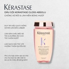 Dầu Gội Kerastase Gloss Absolu Bain Hydra Glaze - Dành Cho Tóc Xơ Rối 250ml