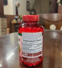 Viên Uống Giấm Táo Organic Giảm Cân và Hỗ Trợ Tiêu Hóa - 180 Viên Bổ Sung Dinh Dưỡng Từ Mỹ 627200