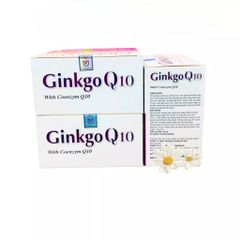 Viên Uống Ginkgo Coenzyme Q10 Hỗ Trợ Bộ Não, Giảm Mệt Mỏi, Hoa Mắt, Chóng Mặt – 100 Viên Nang Mềm