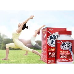 Viên schiff move free joint health advanced chắc khỏe xương khớp hộp 200 viên Healthy Care BeautiMax
