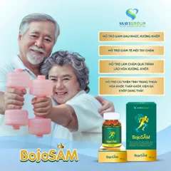 Viên Uống Xương Khớp BOJOSAM - Hỗ Trợ Xương Khớp Chắc Khoẻ Từ Sâm [Lọ 60 Viên]