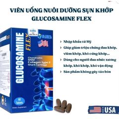 Viên uống hỗ trợ bổ sung sụn khớp Glucosamine Flex ( Nhập USA 60v)
