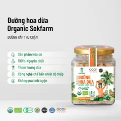 Đường hoa dừa hữu cơ Organic Sokfarm 150g 627352