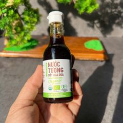 Nước tương mật hoa dừa organic Sokfarm 60ml - Dòng ít muối 627347