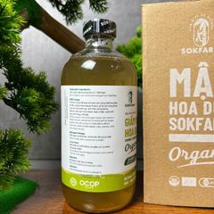 Giấm mật hoa dừa organic Sokfarm 500ml 627353