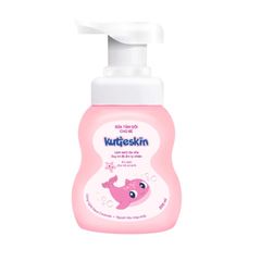 Sữa tắm gội cho bé Kutieskin ngừa rôm sảy, mẩn ngứa, duy trì độ ẩm tự nhiên làn da bé - Chai 200ml