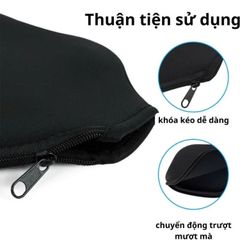 Túi đựng vợt pickleball Quốc Việt sports vải nỉ chống trầy xước mặt vợt, đường may đẹp