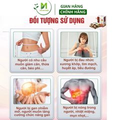 Trà Gạo Lứt Mộc Tâm hỗ trợ giảm cân thanh lọc cơ thể mát gan(20góix5g)