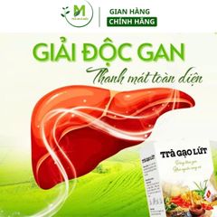 Trà Gạo Lứt Mộc Tâm hỗ trợ giảm cân thanh lọc cơ thể mát gan(20góix5g)