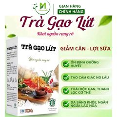 Trà Gạo Lứt Mộc Tâm hỗ trợ giảm cân thanh lọc cơ thể mát gan(20góix5g)