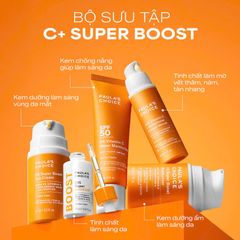 Paula's choice Kem chống nắng dưỡng ẩm giúp làm sáng và đều màu da với 5% Vitamin C SPF 50 chính hãng nhập khẩu Mỹ