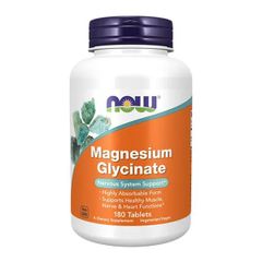 Viên uống bổ sung Magie NOW Magnesium Glycinate với BioPerine - 180 Viên nang thực vật, Hỗ trợ sức khỏe hệ thần kinh, Giảm căng thẳng 627627