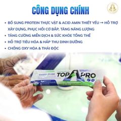 COMBO TRẢI NGHIỆM VHEALTH & TOPAPRO – Buffet Dinh Dưỡng Toàn Diện Cho Người Gầy, Ăn Chay, Tập Gym