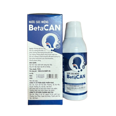 Nước Súc Miệng Betacan Giúp Làm Sạch Họng Vi Khuẩn, Bảo Vệ Răng Chắc Khỏe - 250ml