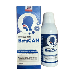 Nước Súc Miệng Betacan Giúp Làm Sạch Họng Vi Khuẩn, Bảo Vệ Răng Chắc Khỏe - 250ml
